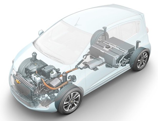 Chevrolet Spark cutaway image